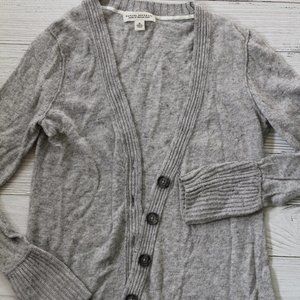 Grey Italian Yarn Cardigan